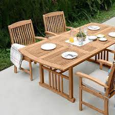 Teak Wood Outdoor Dining Set