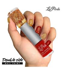 I accidentally bought a matte nail polish and i am not a fan. Laperla 2 In 1 Red Matte Finish Glitter Nail Polish 112 134 Red Shimmer 6 Ml Buy Laperla 2 In 1 Red Matte Finish Glitter Nail Polish 112 134 Red Shimmer 6 Ml At Best Prices In India Snapdeal