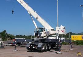 Terex Crossover 8000 80 Ton Boom Truck Crane For Sale