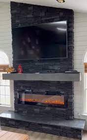 Tjay S Diy Fireplace Surround Tv Wall