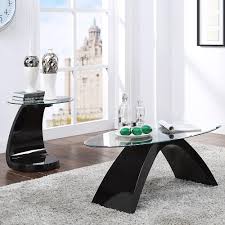 coffee table set in black