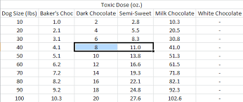 Chocolate Toxicity And Theobromine Poisoning By Dose And