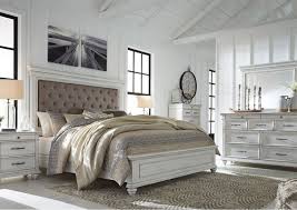 kanwyn king size bedroom set white