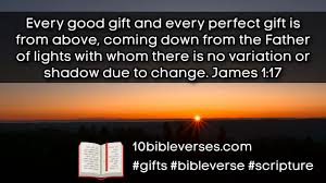 verses about gifts gift from