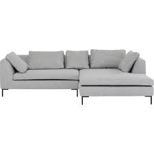contemporary grey corner sofa gianna