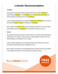 Letter Of Recommendation Guide 8 Samples Templates Rg