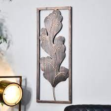 Antique Bronze Oak Tree Leaf Wall Art