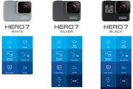 Details Of The New Gopro Hero 7 Models With Prices Starting