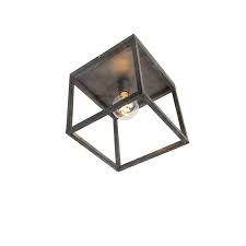 Modern Ceiling Lamp Antique Silver