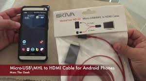 mediaflow cable mirror android phone