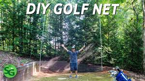 diy golf net how to build your own