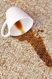clean coffee out of car carpet
