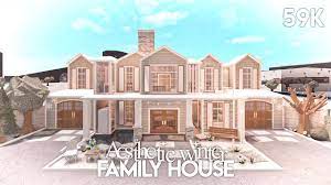 aesthetic winter family house