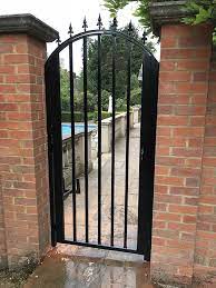 Decorative Arched Bar Security Gate