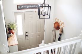 foyer refresh simple and affordable