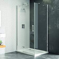 Frameless 8 Inline Hinged Shower Door