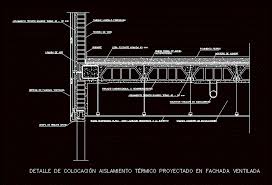 suspended ceiling dwg section for