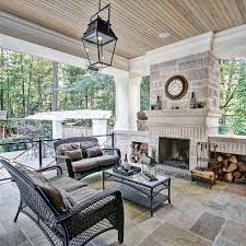 57 Patio Fireplace Ideas To Elevate