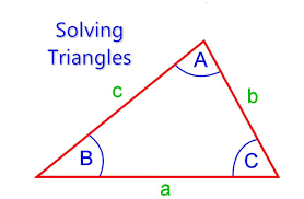 how to calculate the sides and angles