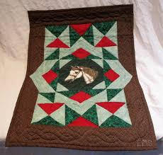 Hanging Quilt Horse Head Small Hand