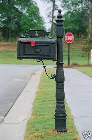 Better Box Cast Aluminum Mailbox Black