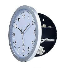 Wall Clock Home Safe Clock Safe
