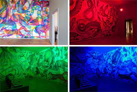 Leds Reveal Paintings In