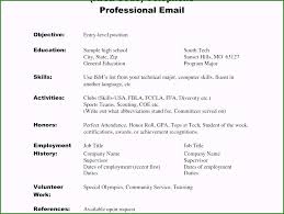 Resume Example For High School Student With No Experience
