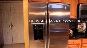 I have reported the issue to ma attorney general and hoping the will investigate. Ge Profile Refrigerator Model Pss26sgrc Ss Loud Noise Help Youtube