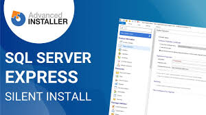 how to install sql server express with