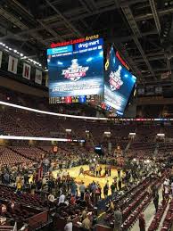 Quicken Loans Arena Section 103 Row 12 Seat 8 Home Of