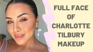 full face of charlotte tilbury makeup