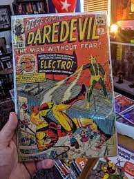 Sharedevil! Sharing my DD collection. DD #2 June 1964. Second appearance of  Electro and Daredevil. First DD and Fantastic Four crossover. : r/Daredevil