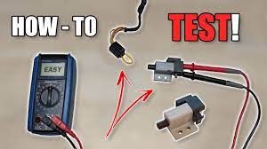 test a riding lawn mower safety switch