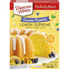 Spray microwave safe bundt pan. Duncan Hines Lemon Supreme Cake 15 25oz Target