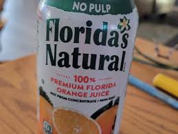 pure florida orange juice nutrition