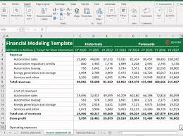 financial modeling color coding in