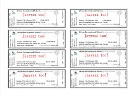 Blank Printable Event Tickets Download Them Or Print