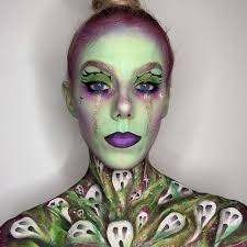 witch makeup halloween face paint