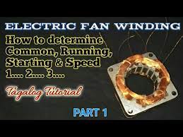 how to rewind electricfan motor part2