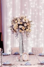 Luxury Wedding Decor With Flowers And