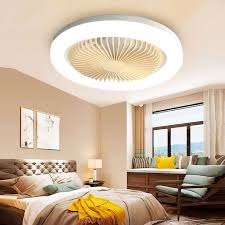 led light silent ceiling fan