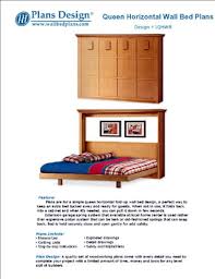 Wall Murphy Bed Woodworking Plans