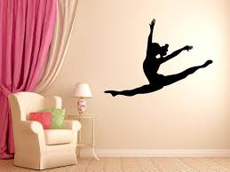 Leaping Ballerina Wall Decals