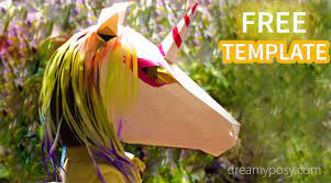 Kijk ook eens bij onze andere dieren voor nog meer inspiratie. How To Make 3d Unicorn Paper Mask Free Template