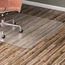 lorell nonstudded chairmat tile floor