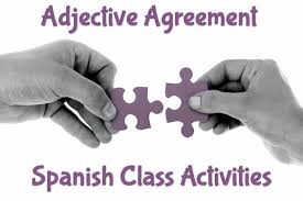 adjective agreement spanish cl