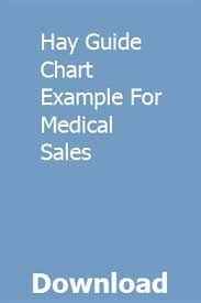Hay Guide Chart Example For Medical Sales Exam Study