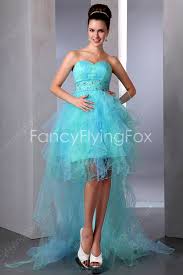 Browse david's bridal collection of high low dresses in pink, blue, red, black & various other colors in all sizes! Romantic Blue Pageant High Low Prom Dresses 2014 At Fancyflyingfox Com
