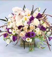 Check spelling or type a new query. Alhely S Flowers Gifts More Baby Boy Or Girl Arrangement With Teddy Bear Chicago Il 60632 Ftd Florist Flower And Gift Delivery